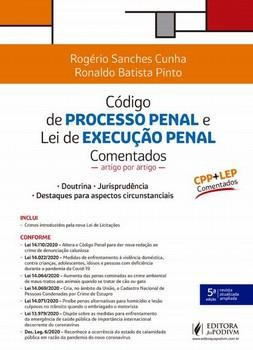 CODIGO PROCESSO PENAL LEI EXECU PENAL COMEN 05ED Livraria Entre Amigos