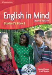 ENGLISH IN MIND LEVEL 1 STUDENTS BOOK WITH DVD-ROM
