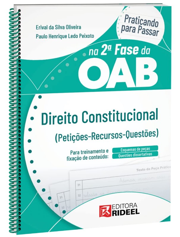 PRATICANDO PARA PASSAR NA 2 FASE DA OAB – DIREITO CONSTITUCIONAL ...