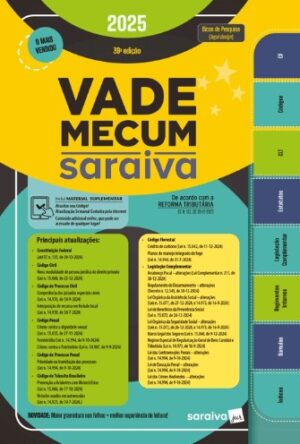 Vade Mecum Saraiva Tradicional - 39 Edicao 2025