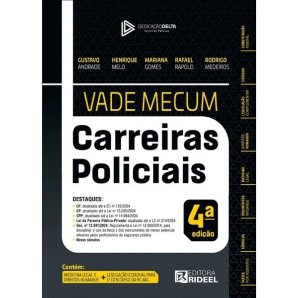 Vade Mecum Carreiras Policiais 2025 (andrade) Delt