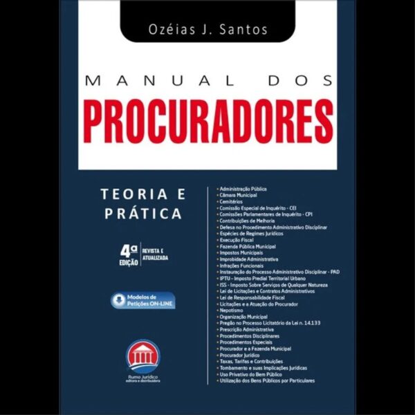 Manual dos Procuradores: Teoria e Pratica