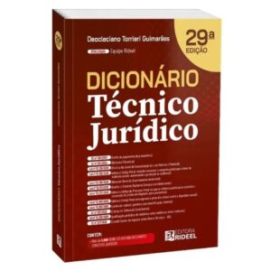 Dicionário Técnico Jurídico - 2026