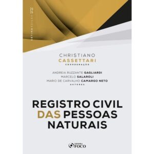 Registro Civil das Pessoas Naturais 7 Ed - 2026