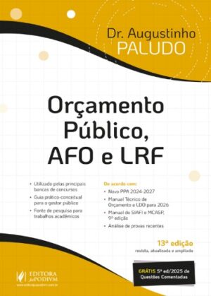 Orcamento Publico, Afo e Lrf (2026)
