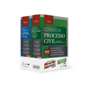 Kit Código Civil e Processo Civil - Legislação Processual em Vigor - 18ª ed