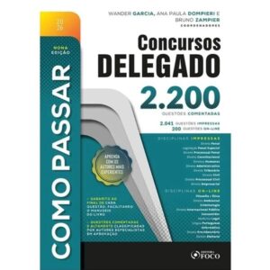Como Passar em Concursos de Delegado - 2.200 Questoes Comentadas