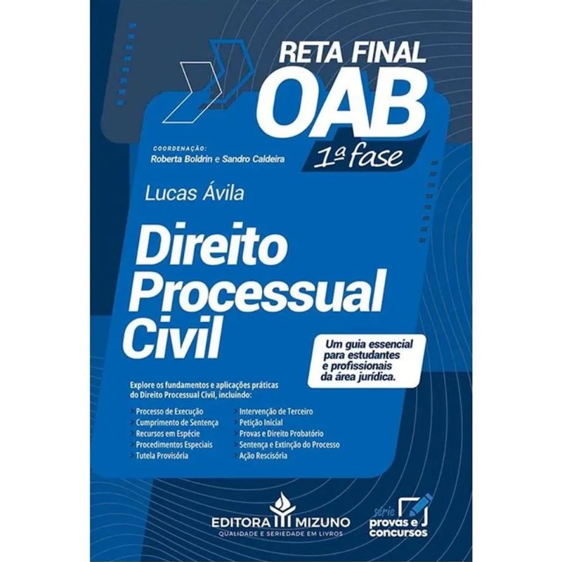 Processo Civil – Reta Final Oab 1 Fase