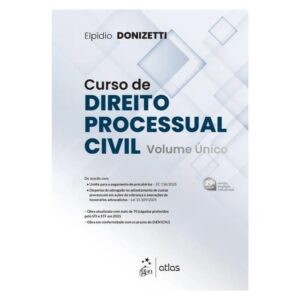 Curso de Direito Processual Civil - Vol. Unico - 29 Edicao - 2026