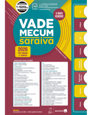 Vade Mecum Saraiva Tradicional - 42ª Edição 2026 . 2°